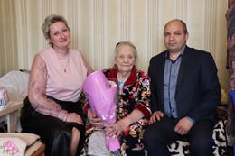 102-летие отпраздновала жительница посёлка Лотошино